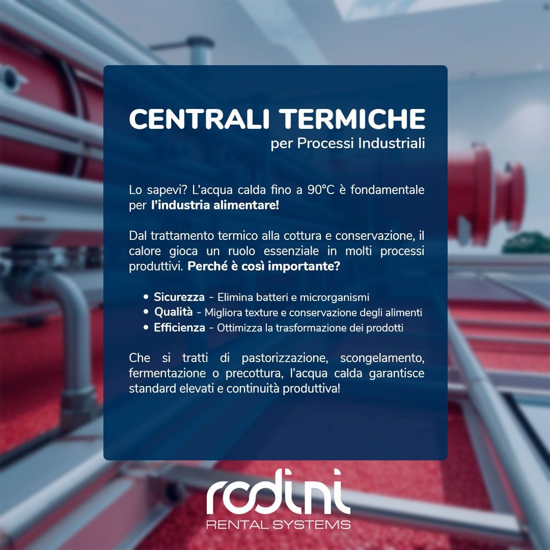 Centrali Termiche per l'Industria Alimentare