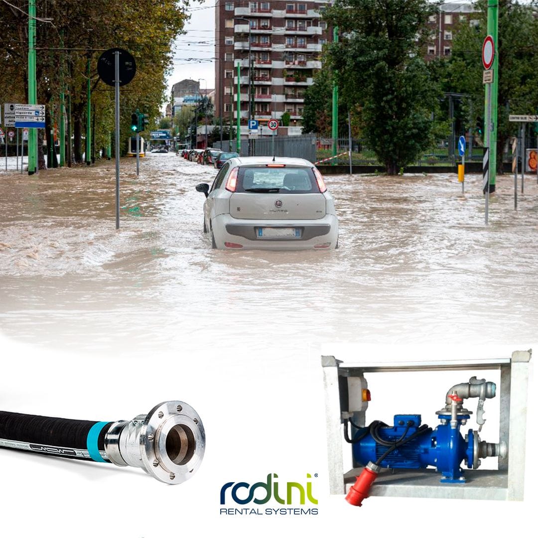 Noleggio Pompe e Tubi in caso di alluvione
