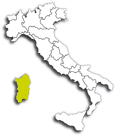 Mappa Sardegna