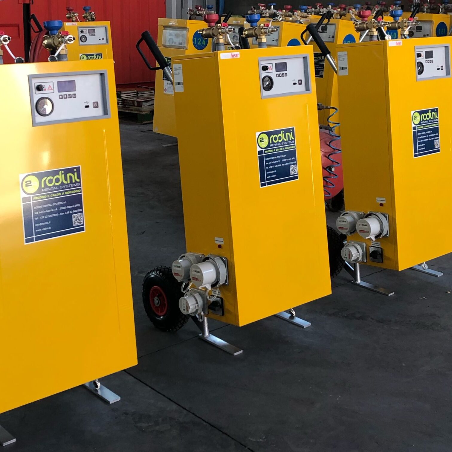 Reparto caldaie elettriche