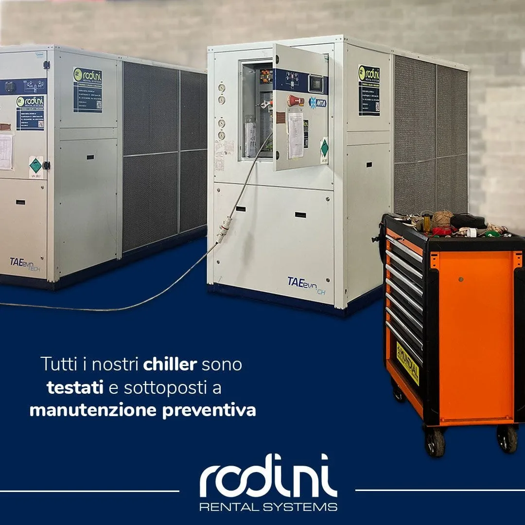 Manutenzione preventiva Chiller
