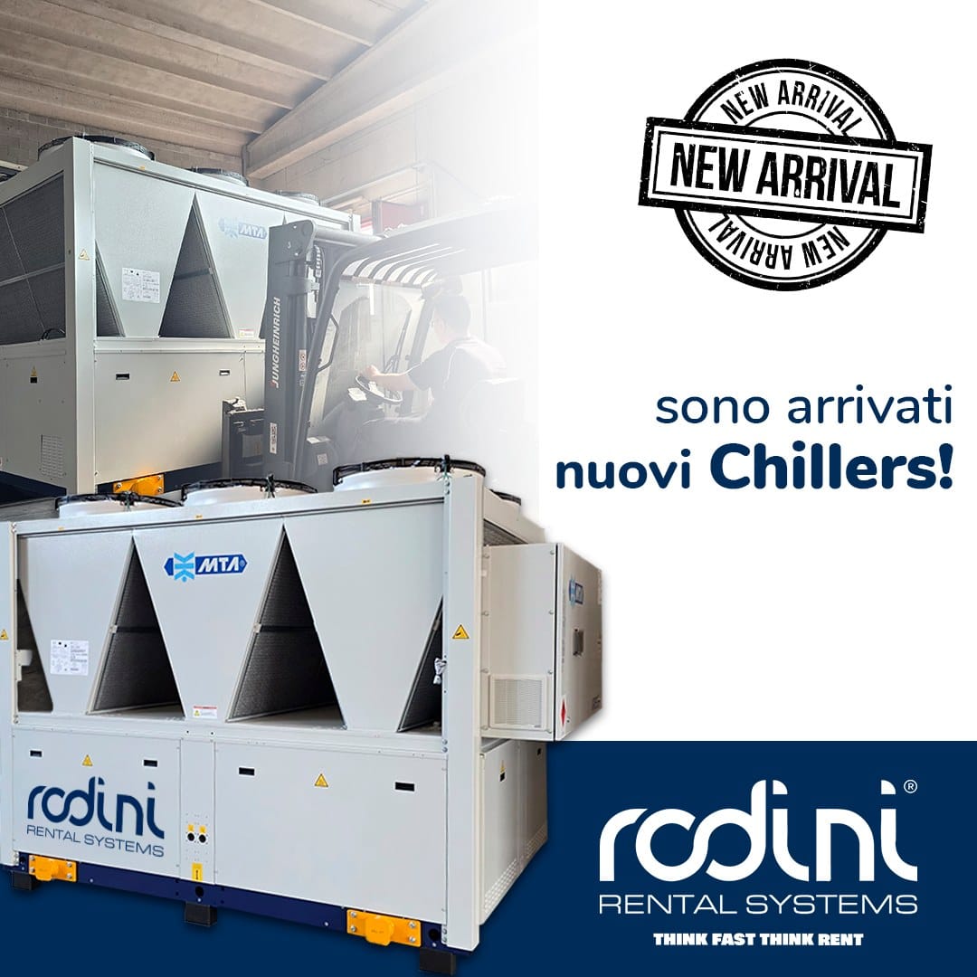Nuovi Chiller: Sono arrivati!